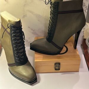 GX by Gwen Stefani “Noriko” mid calf boot